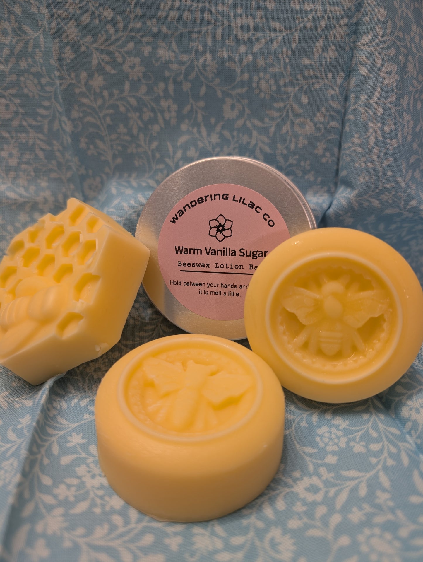 Warm Vanilla Sugar Lotion Bar